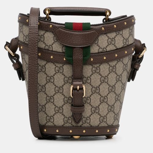 Gucci GG Supreme Mini Hat Case Bag - Gucci - Modalova