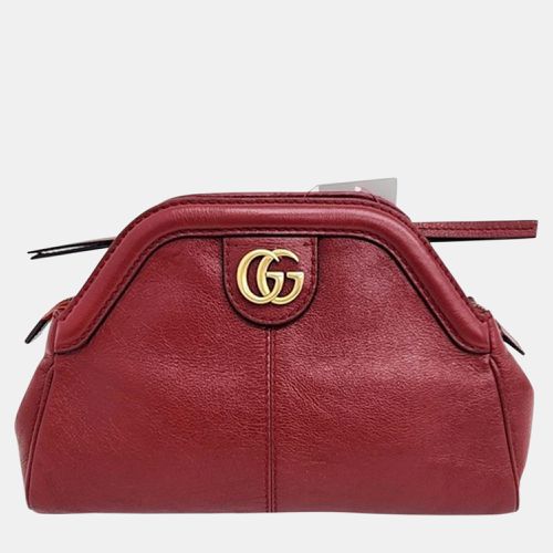 Gucci Red Leather Rebelle Small Shoulder Bag - Gucci - Modalova