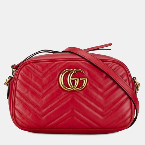 Gucci Small GG Marmont Matelasse Crossbody Bag - Gucci - Modalova