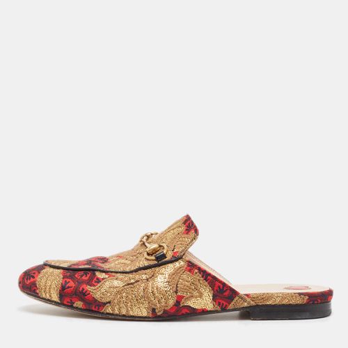 Canvas Princetown Mules Size 38 - Gucci - Modalova