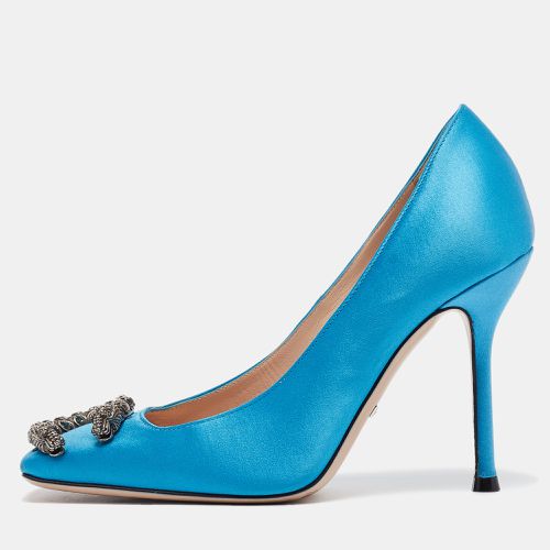 Gucci Blue Satin Dionysus Pumps Size 35.5 - Gucci - Modalova