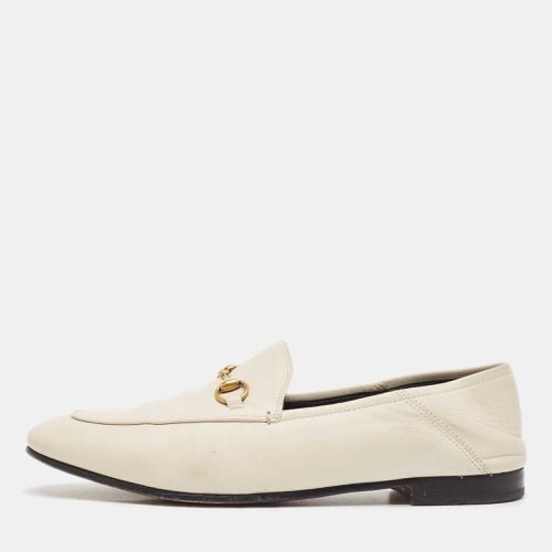 Leather Jordaan Loafers Size 41.5 - Gucci - Modalova