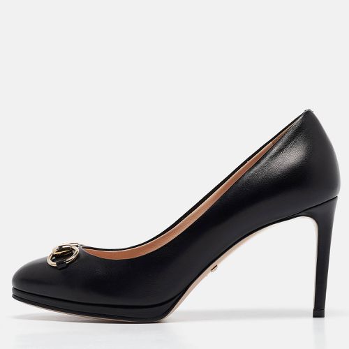 Gucci Black Leather Jolene Pumps Size 37.5 - Gucci - Modalova