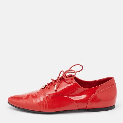 Patent Leather Lace Up Derby Size 36 - Gucci - Modalova