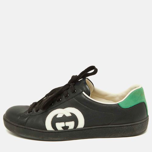 Gucci Tri Color Leather Low Top Sneakers Size 41.5 - Gucci - Modalova