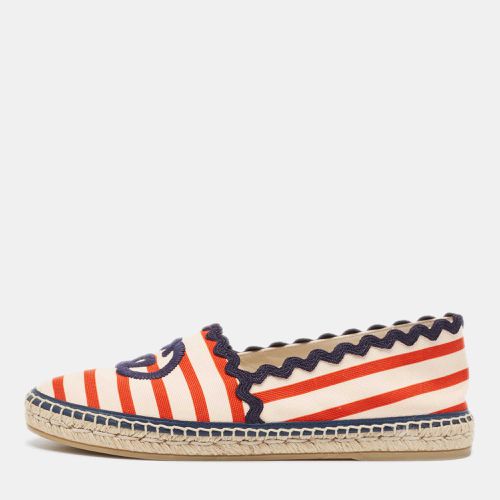 Gucci Multicolor Canvas Espadrille Flats Size 39 - Gucci - Modalova