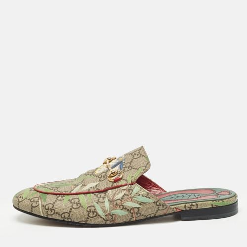 Gucci Multicolor GG Coated Canvas Princetown Horsebit Flat Mules Size 41 - Gucci - Modalova