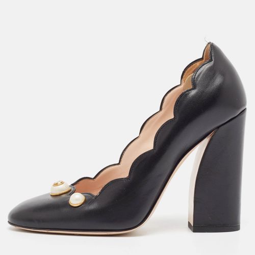 Gucci Black Leather Pumps 38 - Gucci - Modalova