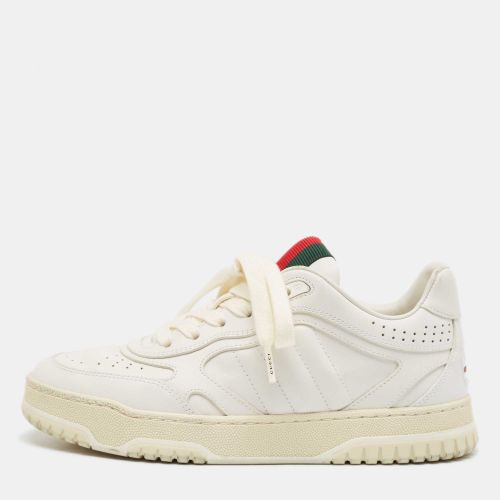 Leather Re-Web Sneakers Size 36.5 - Gucci - Modalova