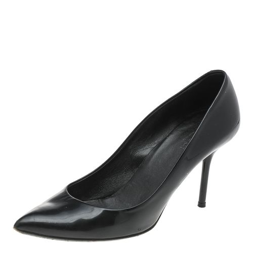 Gucci Black Patent Leather Pointed Toe Pumps Size 37 - Gucci - Modalova