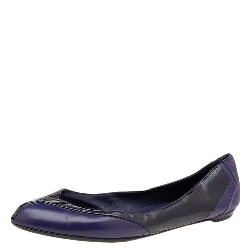 Gucci Purple Patent Leather And Suede Ballet Flats Size 38 - Gucci - Modalova