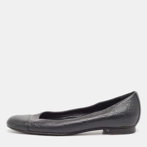 Ssima Leather Ballet Flats Size 34.5 - Gucci - Modalova