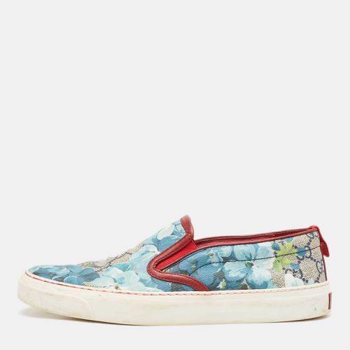 Gucci Multicolor GG Supreme Blooms Printed Canvas Slip On Sneakers Size 37.5 - Gucci - Modalova