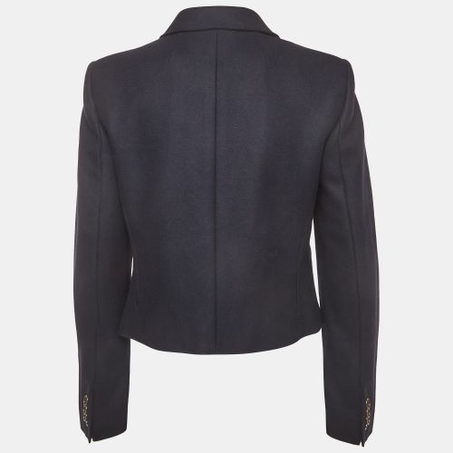 Wool Blend Cropped Utility Jacket M - D&G - Modalova