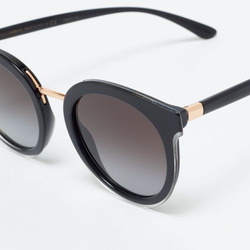 Gradient DG4371 Frame Round Sunglasses - Dolce & Gabbana - Modalova