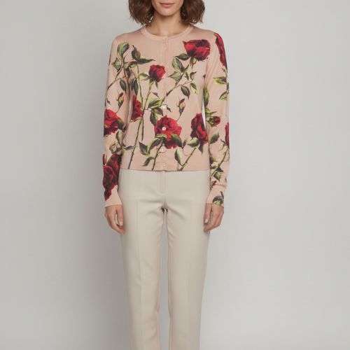 Floral Print Button Front Cardigan S - Dolce & Gabbana - Modalova