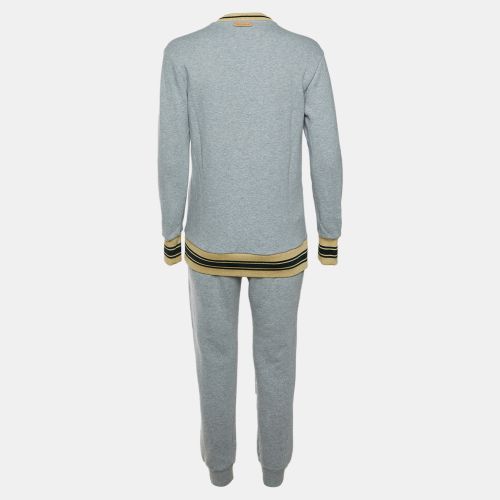Cotton Hydrangea Appliqued Sweatshirt & Jogger Set S - Dolce & Gabbana - Modalova