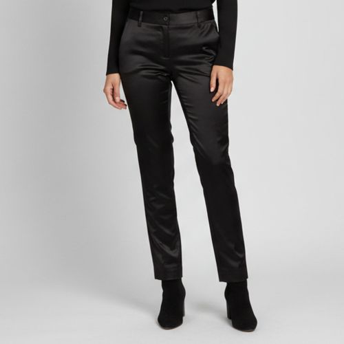 Silk Satin Regular Fit Trousers S - Dolce & Gabbana - Modalova