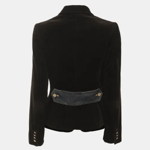 Corduroy Single Breasted Blazer S - Dolce & Gabbana - Modalova