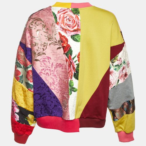 Patchwork Jersey and Jacquard Sweatshirt M - Dolce & Gabbana - Modalova