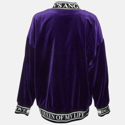 Royal Love Embroidered Oversize Sweatshirt M - Dolce & Gabbana - Modalova