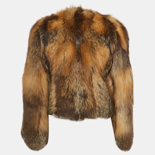 Fox Fur Cropped Jacket S - Dolce & Gabbana - Modalova