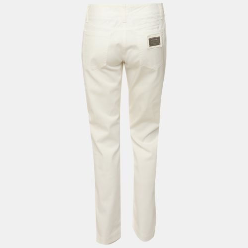 Stretch Denim Formal Pants S - Dolce & Gabbana - Modalova