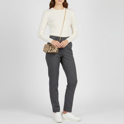 Kiss Lock /Multicolor Python Frame Chain Clutch - Dolce & Gabbana - Modalova