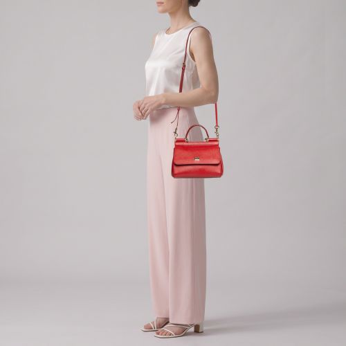 Miss Sicily Small Leather Top Handle Bag - Dolce & Gabbana - Modalova