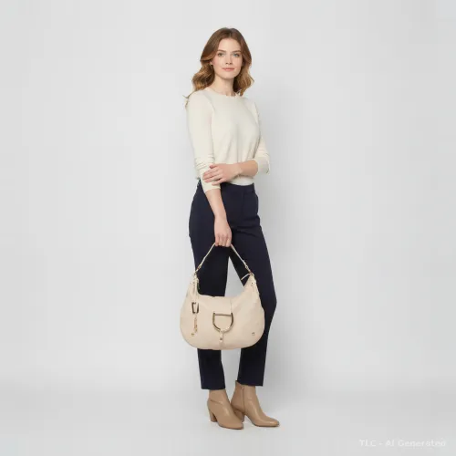 D-Ring Leather Hobo - Dolce & Gabbana - Modalova