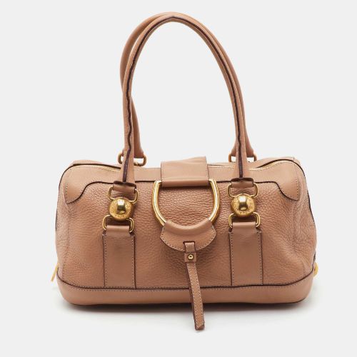 Leather Top Zip Satchel - Dolce & Gabbana - Modalova