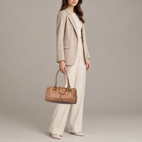 Leather Top Zip Satchel - Dolce & Gabbana - Modalova