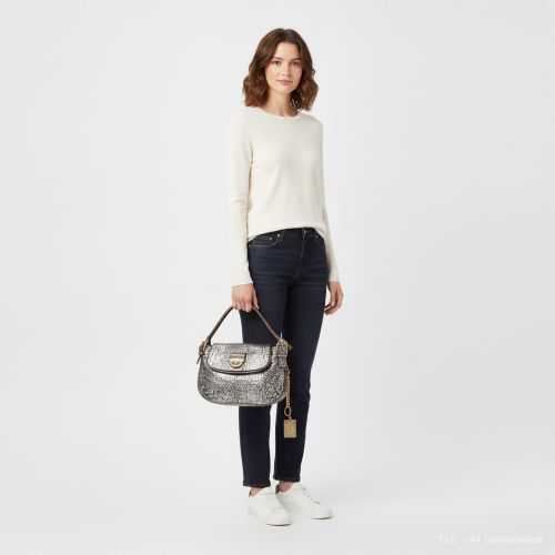 Medium Leather Hobo - Dolce & Gabbana - Modalova