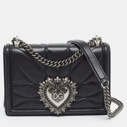 Devotion Medium Quilted Leather Shoulder Bag - Dolce & Gabbana - Modalova