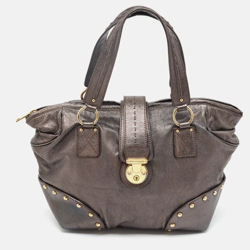 Dolce & Gabbana Silver Leather Hobo - Dolce & Gabbana - Modalova