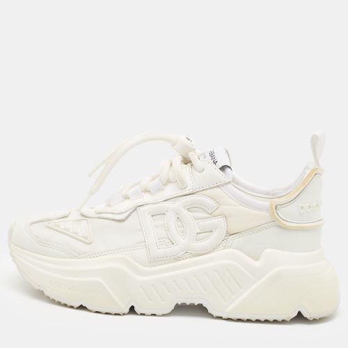 Daymaster Size 35 Leather and Nylon Low Top Sneakers - Dolce & Gabbana - Modalova