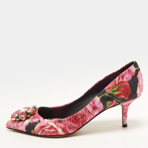 Bellucci Size 38 Brocade Fabric Pumps - Dolce & Gabbana - Modalova