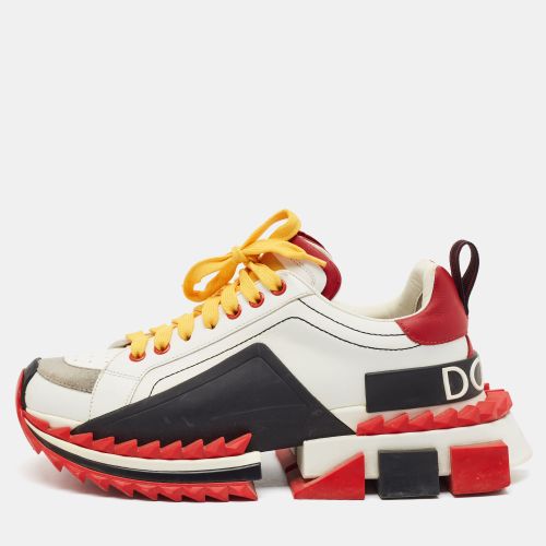 Super King Size 39 Suede Lace Up Sneakers - Dolce & Gabbana - Modalova