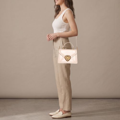 Devotion Leather Top Handle Bag - Dolce & Gabbana - Modalova