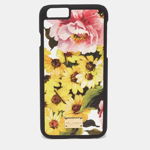 Dolce & Gabbana Multicolor Floral Print Leather iPhone 6 Case - Dolce & Gabbana - Modalova