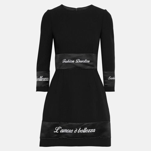 Dolce & Gabbana Wool Mini Dress 36 - Dolce & Gabbana - Modalova