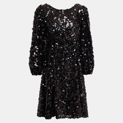 Dolce & Gabbana Black Sequin Mini Dress XXS (IT 36) - Dolce & Gabbana - Modalova