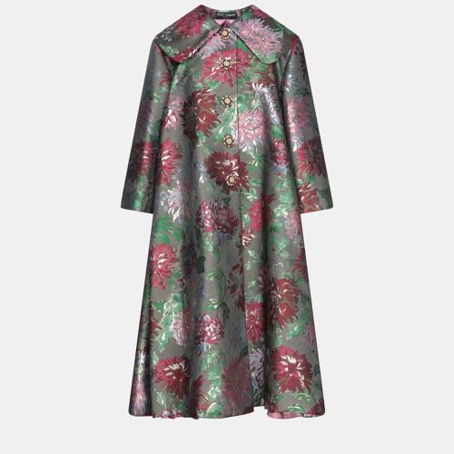 Dolce & Gabbana Multicolor Lurex Jacquard Overcoat S (IT 40) - Dolce & Gabbana - Modalova