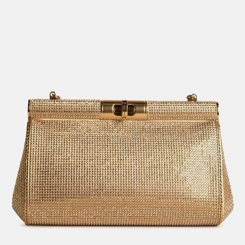 Nude Leather Blend Marlene Crossbody Bag - Dolce & Gabbana - Modalova