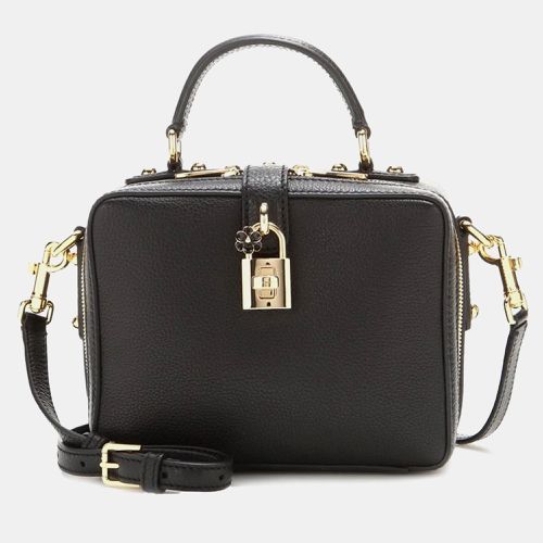 Leather Mini Welcome Handbag - Dolce & Gabbana - Modalova