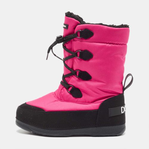 Dolce & Gabbana Pink Nylon Snow Boots Size 35/36 - Dolce & Gabbana - Modalova