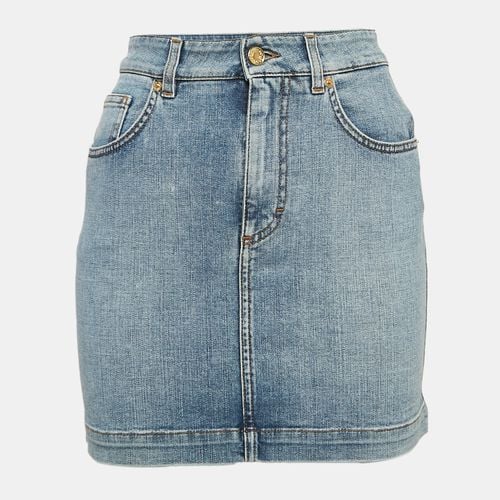 Dolce & Gabbana Blue Washed Denim Mini Skirt S - Dolce & Gabbana - Modalova