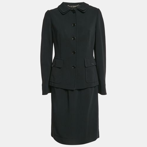 Dolce & Gabbana Black Crepe Blazer and Skirt Set M - Dolce & Gabbana - Modalova