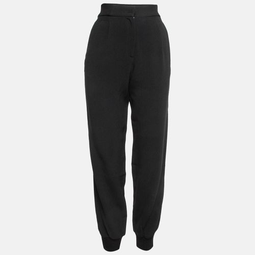 Dolce & Gabbana Black Logo Side Stripe Crepe Joggers XS - Dolce & Gabbana - Modalova