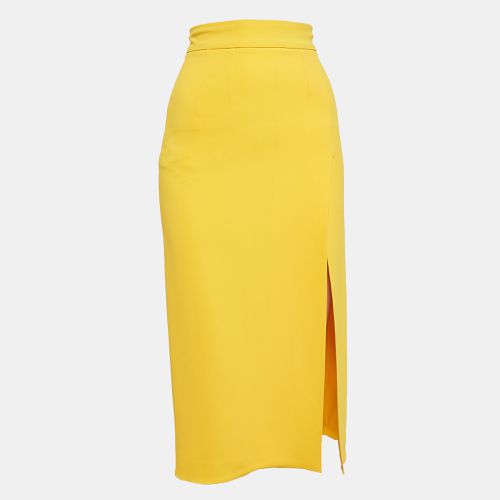 Dolce & Gabbana Yellow Crepe Pencil Skirt XS - Dolce & Gabbana - Modalova